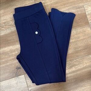 Gymboree Navy Blue Kids pinte knit Leggings
